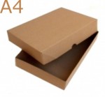 305x216x57mm ( 12"x8.5"x2.25" ) A4 Brown