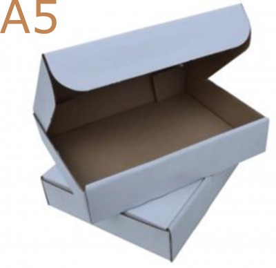 A5 Cardboard Boxes White