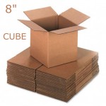 Single Wall Brown Boxes 254x254x254mm (10"x10"x10")