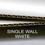 Single Wall White 850x1200mm (33.5"x48") CPW
